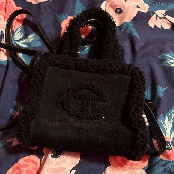 Mini black Ugg telfar bag - Picture 1 of 3